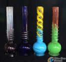 16inch long hand blow soft glass smoking pipe